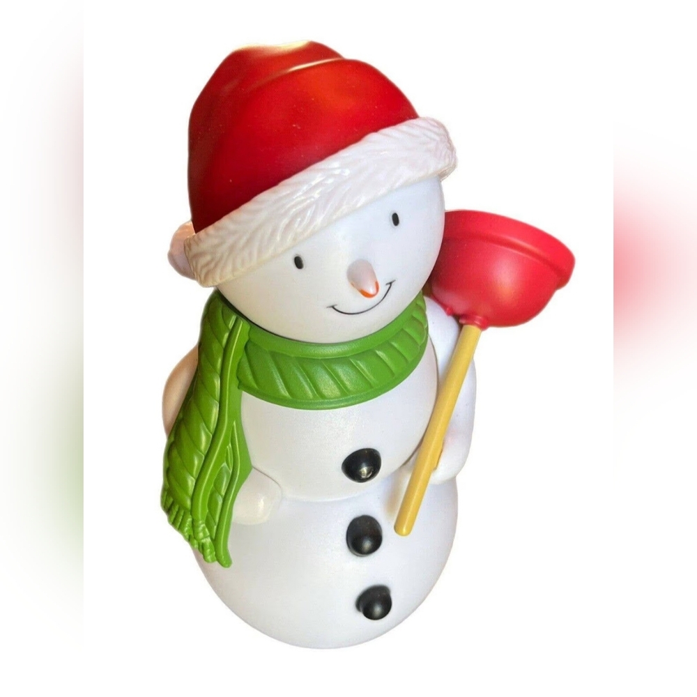 Hallmark Jolly in the John Holiday Snowman With Sound